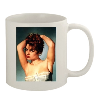 Brigitte Bardot 11oz White Mug