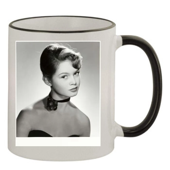 Brigitte Bardot 11oz Colored Rim & Handle Mug