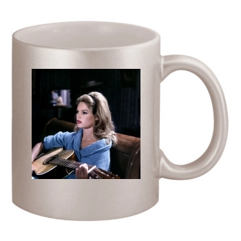 Brigitte Bardot 11oz Metallic Silver Mug