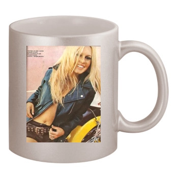 Brigitte Bardot 11oz Metallic Silver Mug