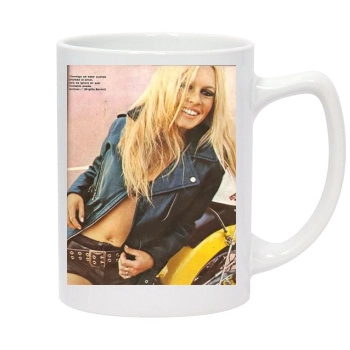 Brigitte Bardot 14oz White Statesman Mug