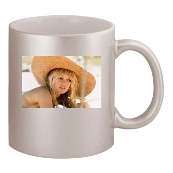 Brigitte Bardot 11oz Metallic Silver Mug