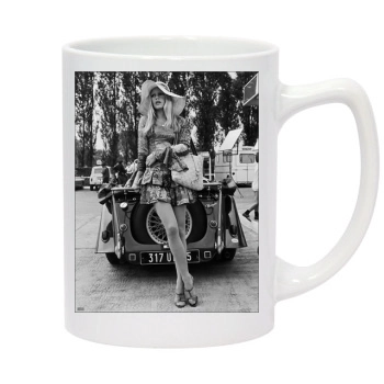 Brigitte Bardot 14oz White Statesman Mug