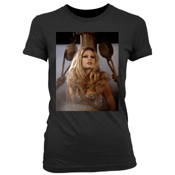 Brigitte Bardot Women's Junior Cut Crewneck T-Shirt