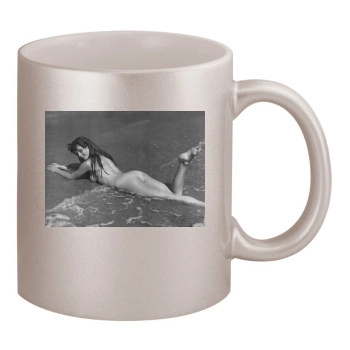 Brigitte Bardot 11oz Metallic Silver Mug