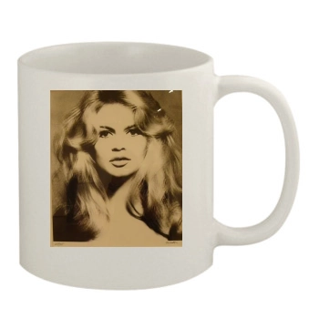 Brigitte Bardot 11oz White Mug