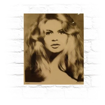 Brigitte Bardot Metal Wall Art