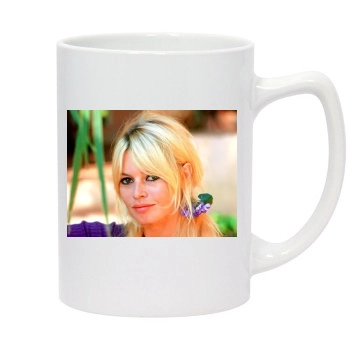 Brigitte Bardot 14oz White Statesman Mug