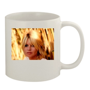 Brigitte Bardot 11oz White Mug