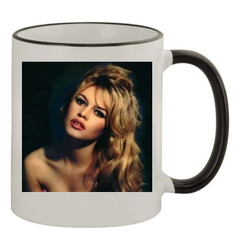 Brigitte Bardot 11oz Colored Rim & Handle Mug