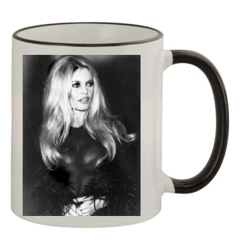 Brigitte Bardot 11oz Colored Rim & Handle Mug