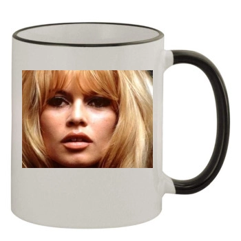 Brigitte Bardot 11oz Colored Rim & Handle Mug
