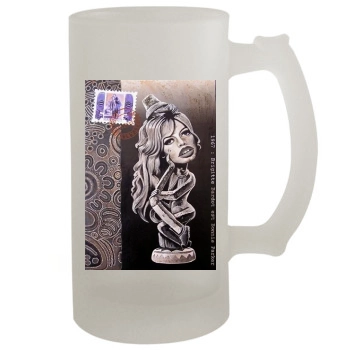 Brigitte Bardot 16oz Frosted Beer Stein