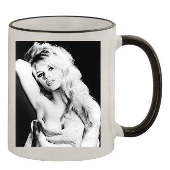 Brigitte Bardot 11oz Colored Rim & Handle Mug