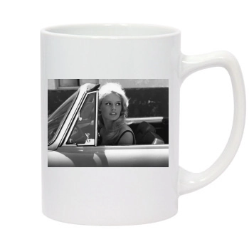 Brigitte Bardot 14oz White Statesman Mug