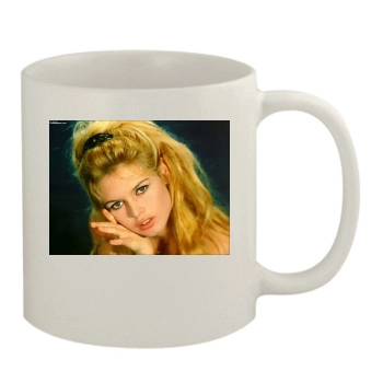 Brigitte Bardot 11oz White Mug