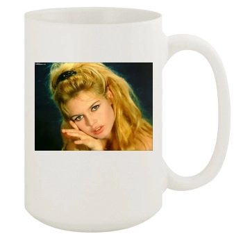 Brigitte Bardot 15oz White Mug