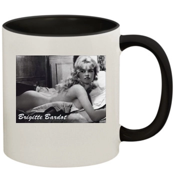 Brigitte Bardot 11oz Colored Inner & Handle Mug