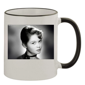 Brigitte Bardot 11oz Colored Rim & Handle Mug