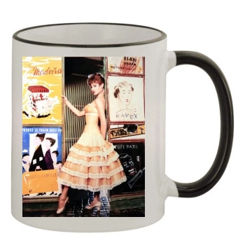 Brigitte Bardot 11oz Colored Rim & Handle Mug