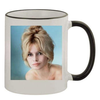 Brigitte Bardot 11oz Colored Rim & Handle Mug