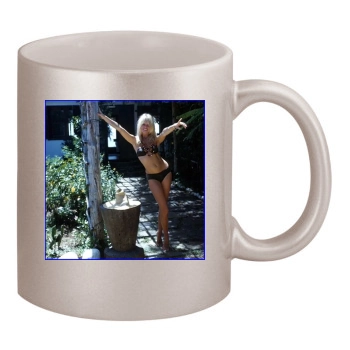 Brigitte Bardot 11oz Metallic Silver Mug