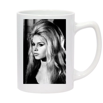 Brigitte Bardot 14oz White Statesman Mug