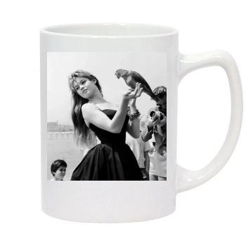 Brigitte Bardot 14oz White Statesman Mug