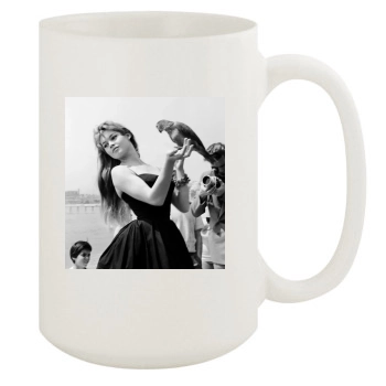 Brigitte Bardot 15oz White Mug