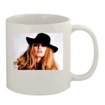 Brigitte Bardot 11oz White Mug