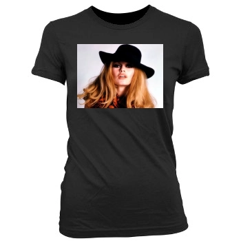 Brigitte Bardot Women's Junior Cut Crewneck T-Shirt