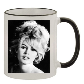 Brigitte Bardot 11oz Colored Rim & Handle Mug