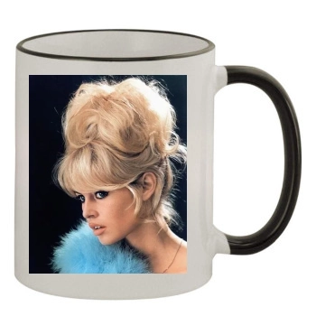 Brigitte Bardot 11oz Colored Rim & Handle Mug