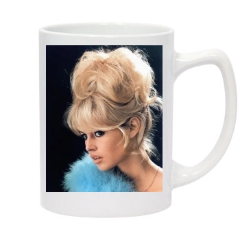 Brigitte Bardot 14oz White Statesman Mug