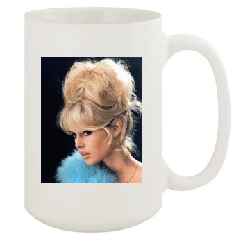 Brigitte Bardot 15oz White Mug