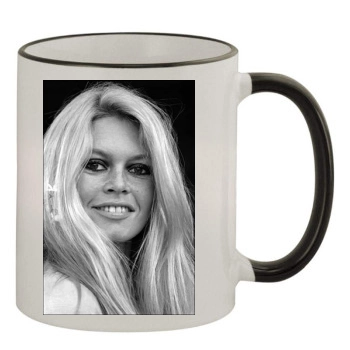 Brigitte Bardot 11oz Colored Rim & Handle Mug