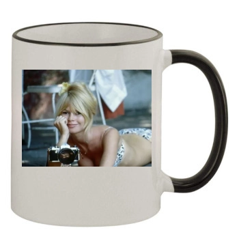 Brigitte Bardot 11oz Colored Rim & Handle Mug