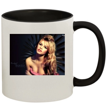 Brigitte Bardot 11oz Colored Inner & Handle Mug