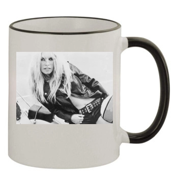 Brigitte Bardot 11oz Colored Rim & Handle Mug