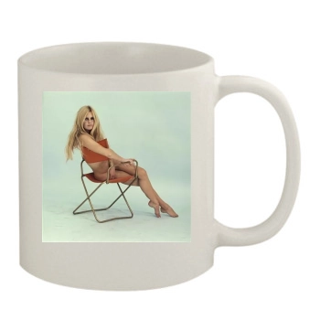 Brigitte Bardot 11oz White Mug