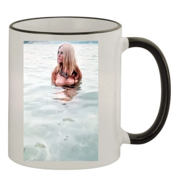 Brigitte Bardot 11oz Colored Rim & Handle Mug