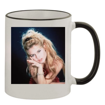 Brigitte Bardot 11oz Colored Rim & Handle Mug