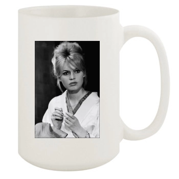 Brigitte Bardot 15oz White Mug