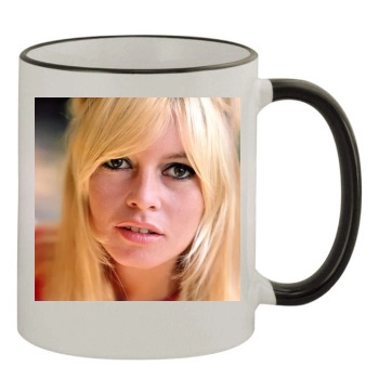 Brigitte Bardot 11oz Colored Rim & Handle Mug