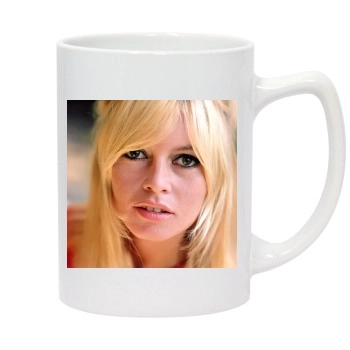 Brigitte Bardot 14oz White Statesman Mug