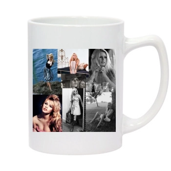 Brigitte Bardot 14oz White Statesman Mug