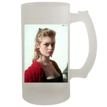 Brigitte Bardot 16oz Frosted Beer Stein