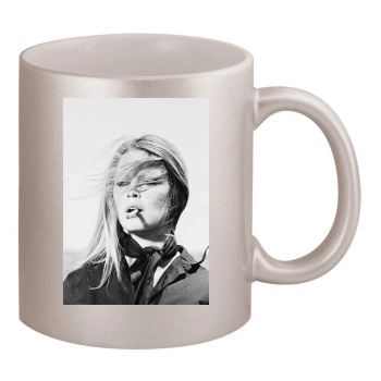 Brigitte Bardot 11oz Metallic Silver Mug