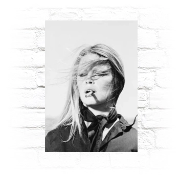 Brigitte Bardot Metal Wall Art