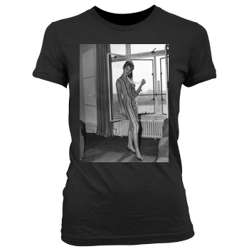 Brigitte Bardot Women's Junior Cut Crewneck T-Shirt